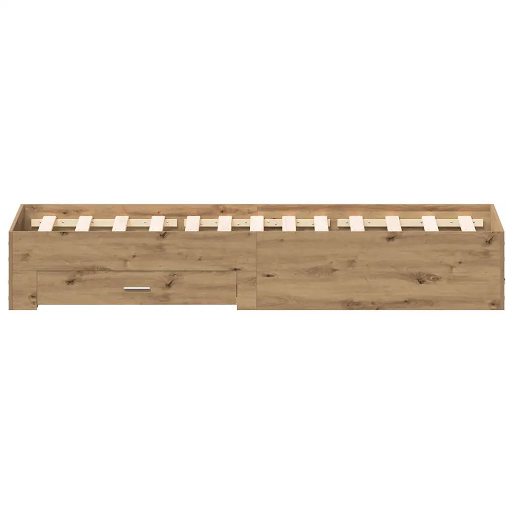 Struttura del letto Rovere artigianale 120 x 200 cm 3333970