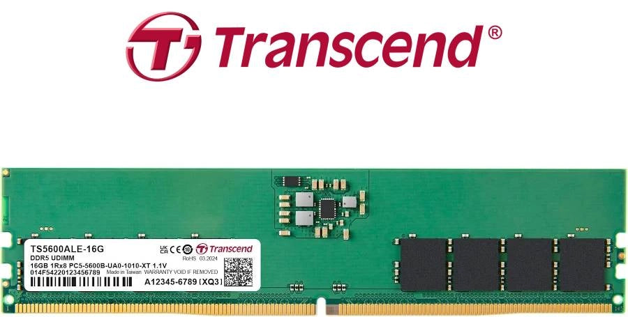 DDR5 16GB 5600 MHZ DIMM TRANSCEND