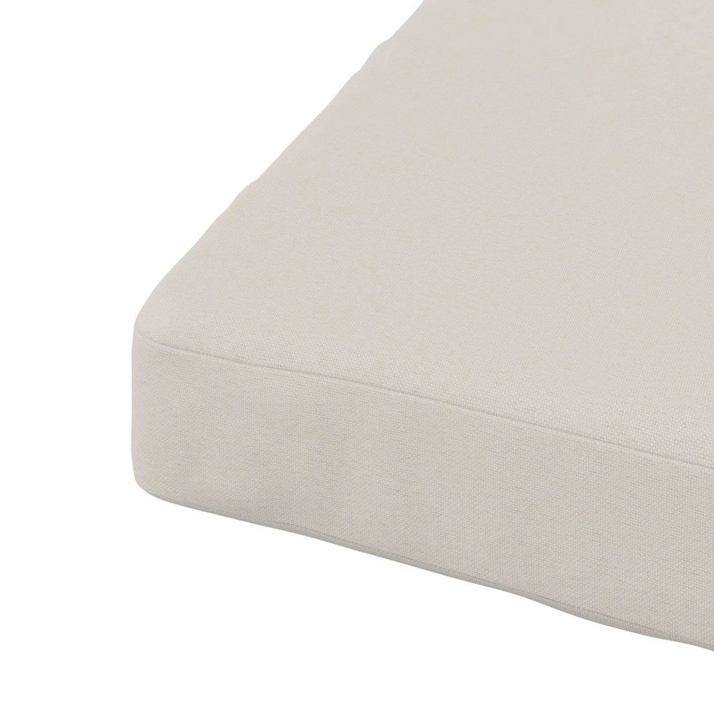 Cuscini per Sedia in 4 Pezzi SOEST 4 pz 100% Poliestere Bianco 944650