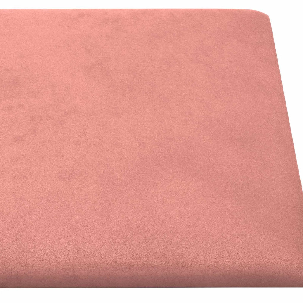 Testiera | Testata da Parete 12 pcs Rosa Velluto