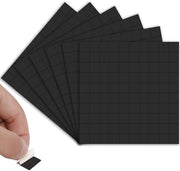 600 pezzi di quadratini magnetici autoadesivi, 15x15x1mm pellicola autoadesiva magnetica flessibile, fogli di magneti pretagliati, strisce magnetiche con retro autoadesivo, adesivi magnetici tagliabili per attività di fai da te