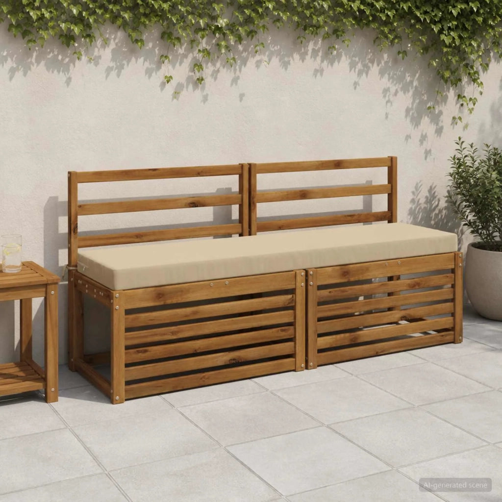 Cuscino per panchina SOEST 100% Poliestere Beige 949918