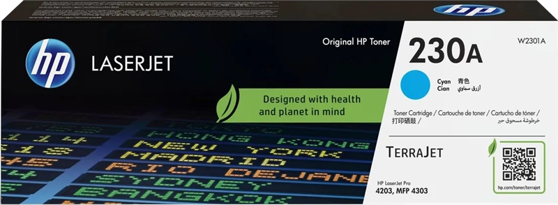 ORIGINAL HP toner ciano W2301A 230A ~1800 Seiten