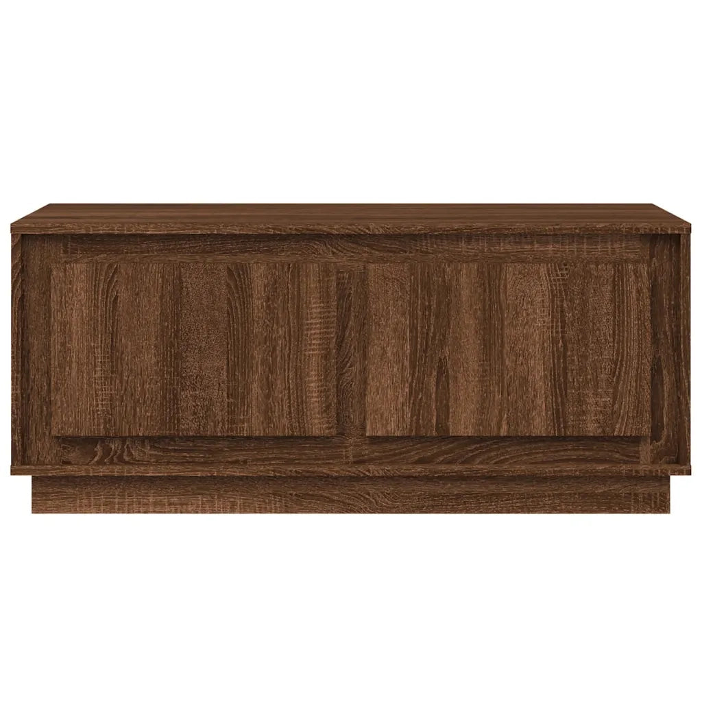 Tavolino Salotto-Tavolino da soggiorno-Tavolo Rovere Marrone 102x50x44 cm Legno Multistrato