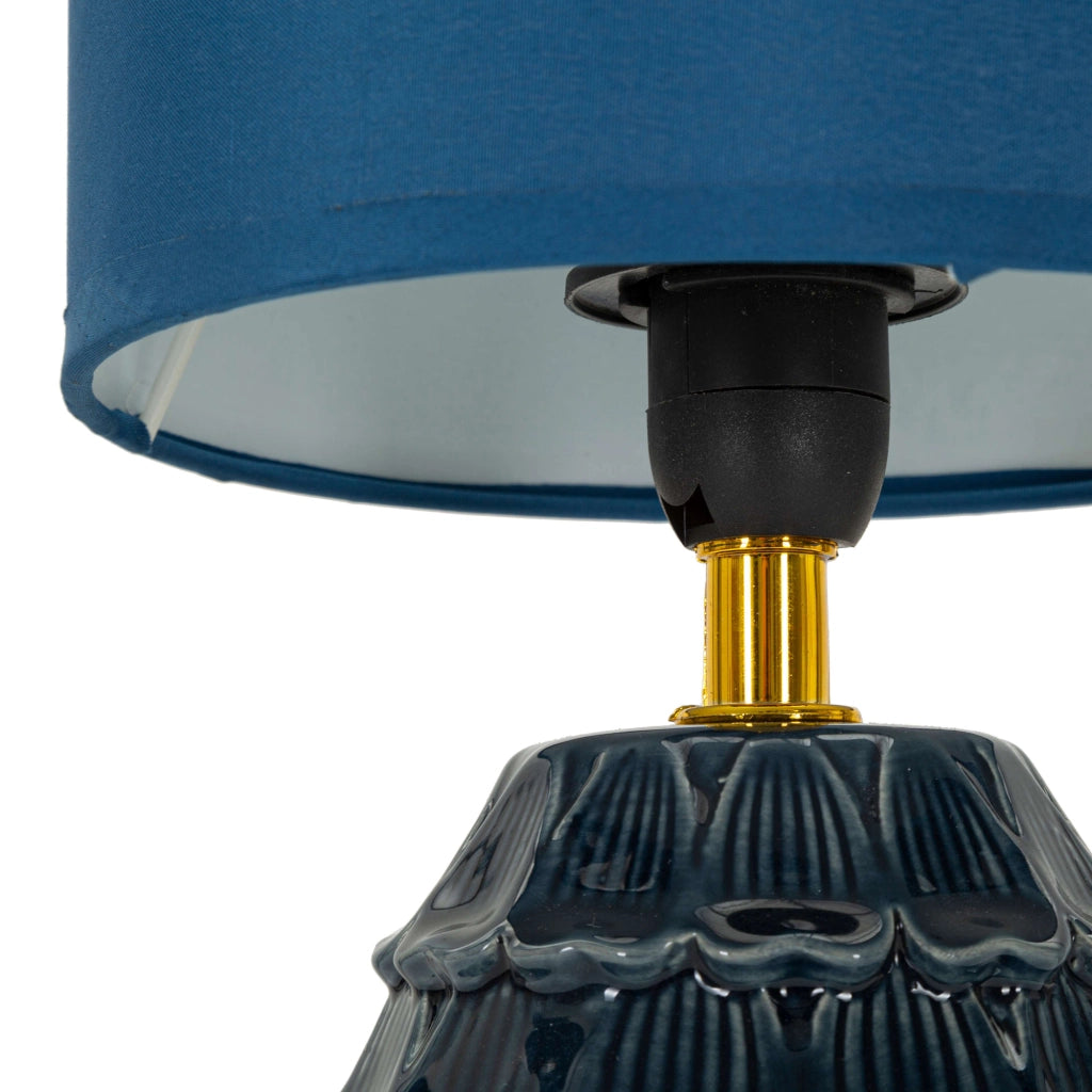 Talkee, Lampada da Tavolo Necessaria 1 Lampadina, blu