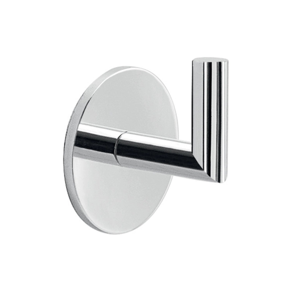 Appendiabiti da muro in ottone e alluminio 3626 Gedy serie GEA Cromato