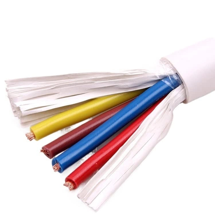 CAVO ANTIFURTO DI CONTROLLO SEGNALI I 4x0,22+2x0,5 mm - 100 metrilineari