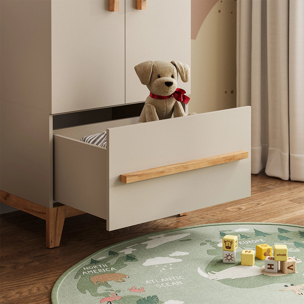 Vitalispa Set per cameretta Quercia cashmere 5 parti