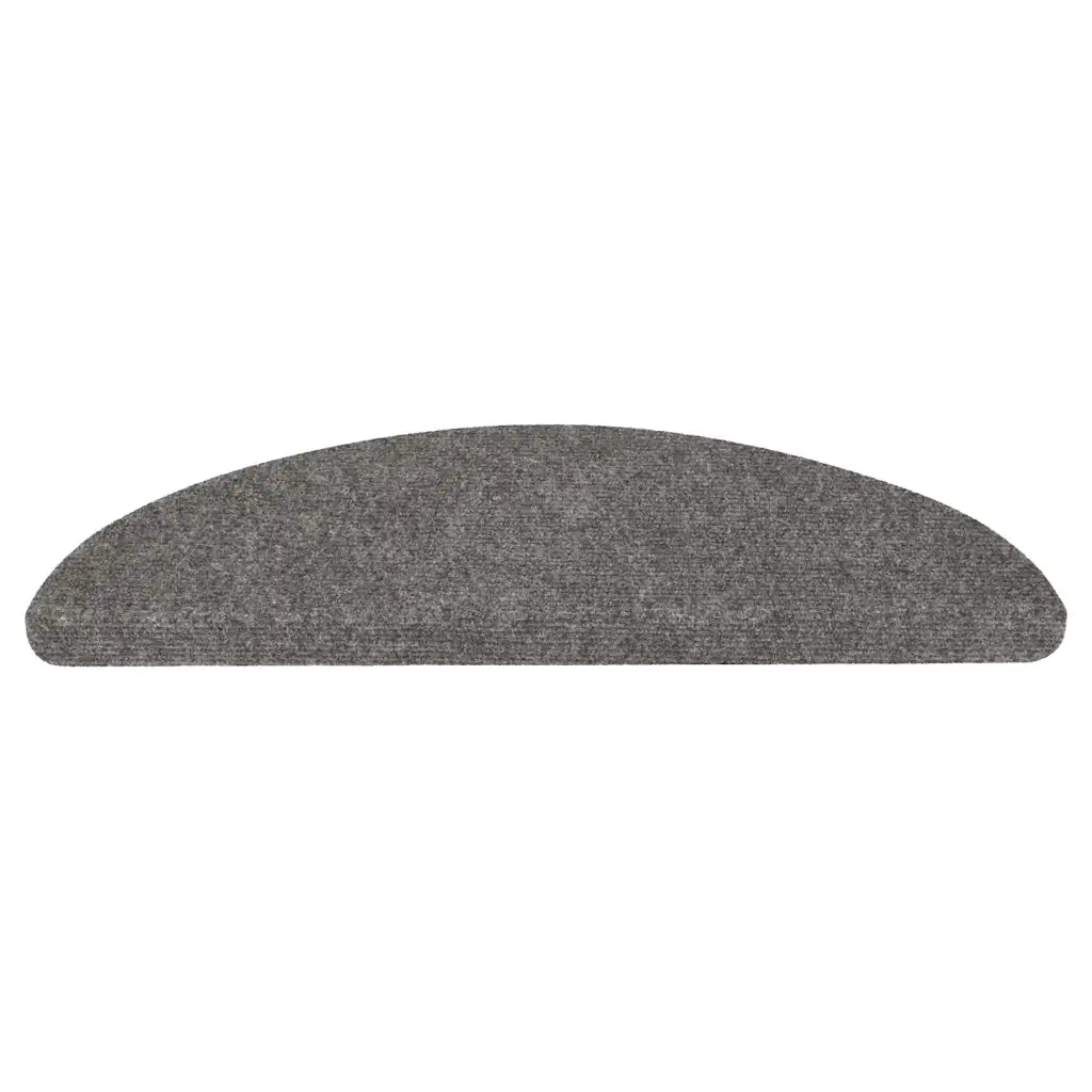 Tappetini Autoadesivi per Scale 10 pz | Gradini per Scale Grigi 56x17x3 cm
