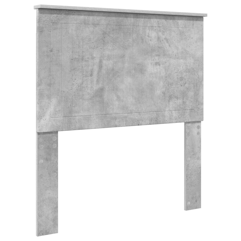 Testiera | Testata con Testiera | Testata Grigio cemento 90 cm Legno multistrato