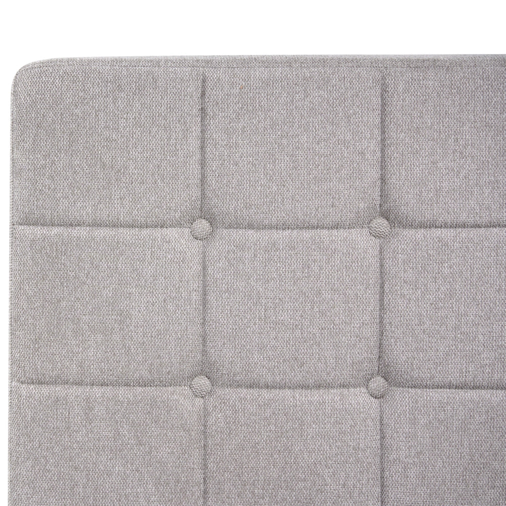 Letto Tessuto di colore Grigio Chiaro Elettrico Regolabile con Telecomando 160 x 200 cm matrimoniale moderno