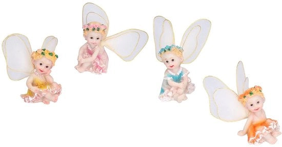 Set di 4 pezzi - Ornamenti in miniatura per hars - Decorazione per giardino all'aperto - Ambientale - Chiari e realistici - Decorazione per giardino 

Modello: Bloemenfee 
Codice prodotto: 
Dimensioni: 
Materiali: 
Colore: 
Peso: 
Compatibilità: