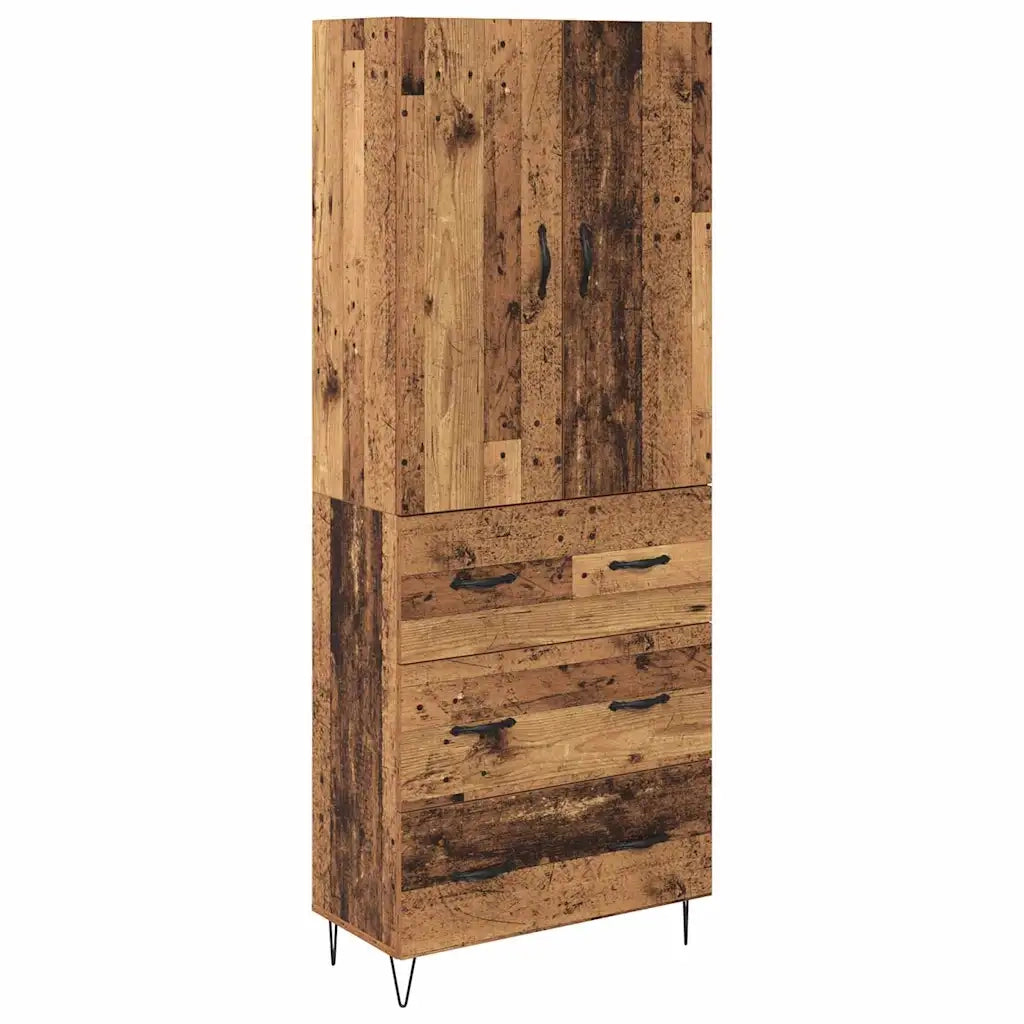 Credenza con cassetto 2 pcs Legno vecchio Legno multistrato 3415780