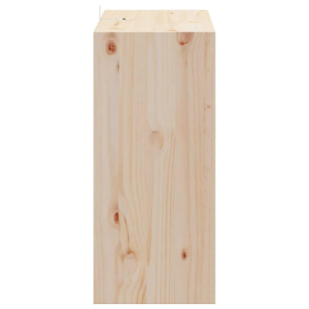 Portabottiglie 2 pz Naturale 56 x 25 x 56 cm Pino massello CFW4896291
