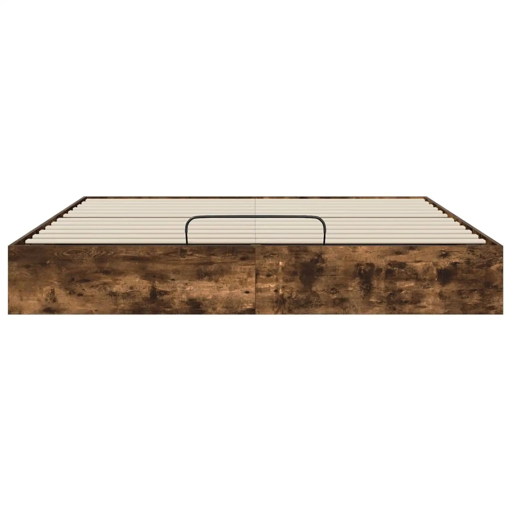 Letto ottomano Rovere fumé 193 x 120 x 25 cm Truciolare