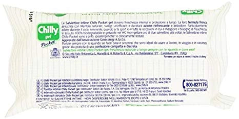 CHILLY SALVIETTE INTIME 12 PZ FRESCHEZZA