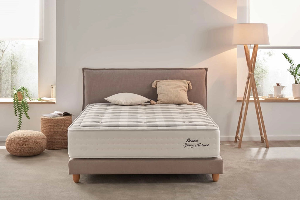 Materasso a molle insacchettate Grand Spring Nature - 140X200, 30cm - Moonia