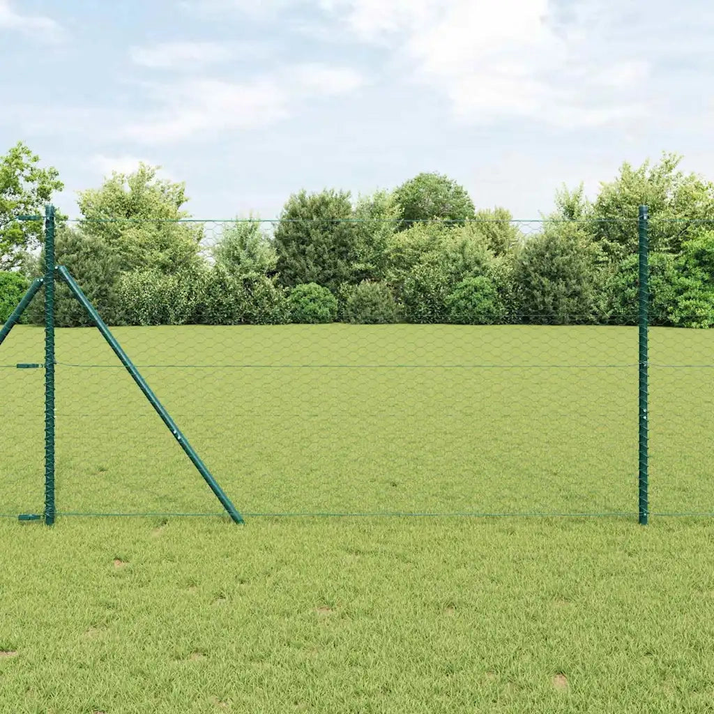Palo della recinzione Verde 50 x 1,2 m (rete da 36 mm)