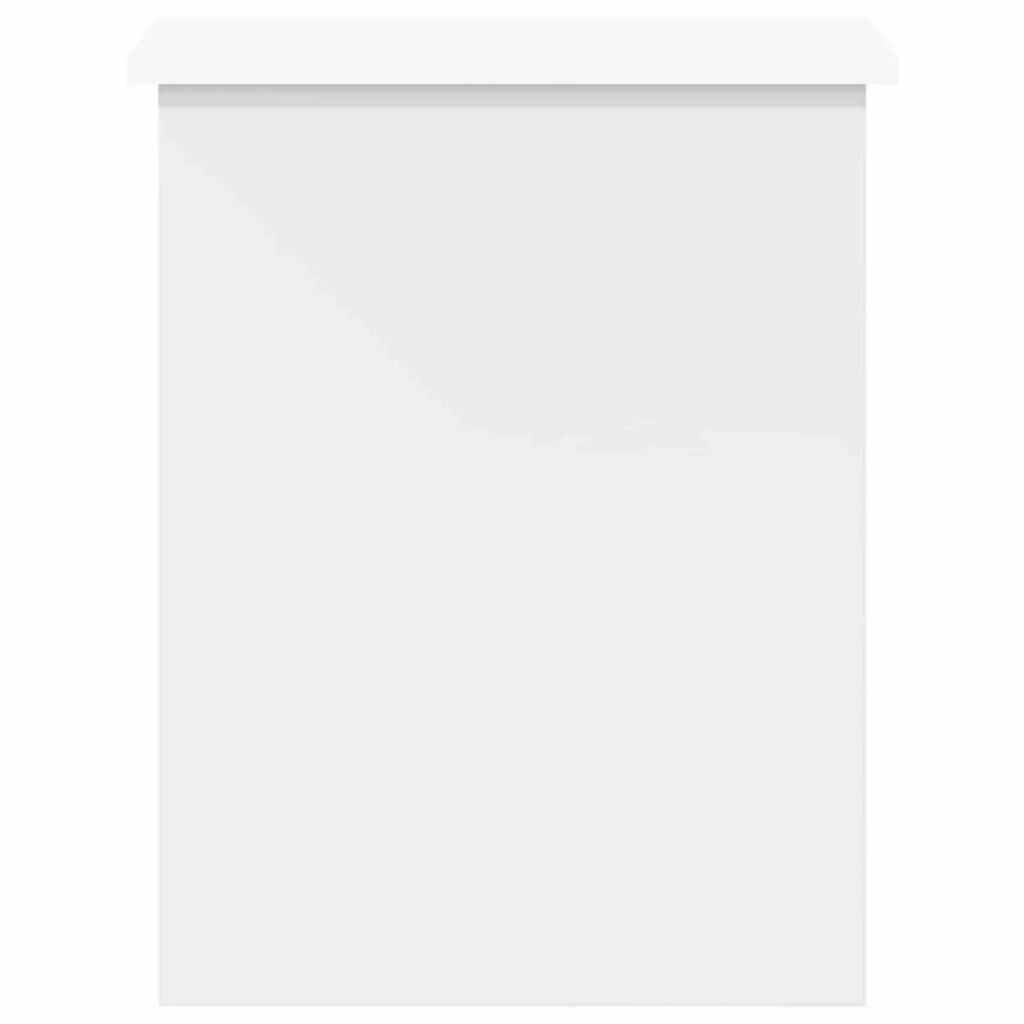 Cassa di stoccaggio Bianco 40 x 40 x 50 cm Legno ingegnerizzato 8011243