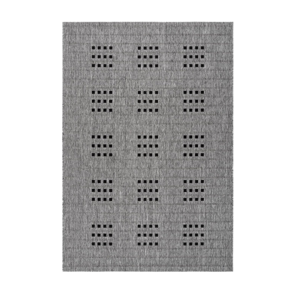 Tappeto da esterno Sunset 606 argento 120x170 cm