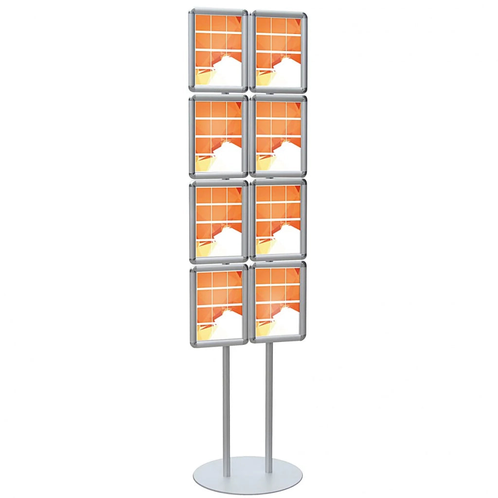 Porta Comunicazioni a cornici Multiple - Monofacciale (8 x A4)