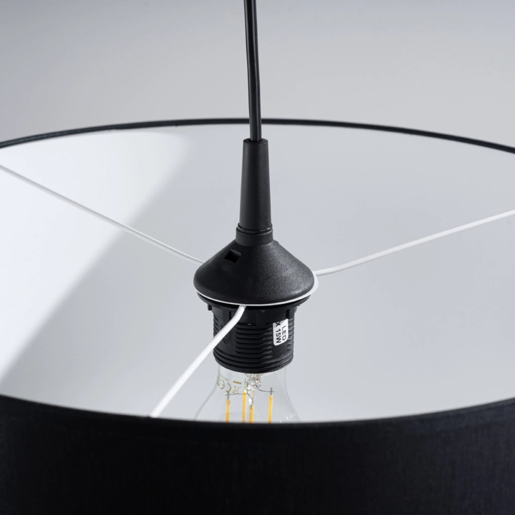 Lampada a sospensione NOVA 40 nero