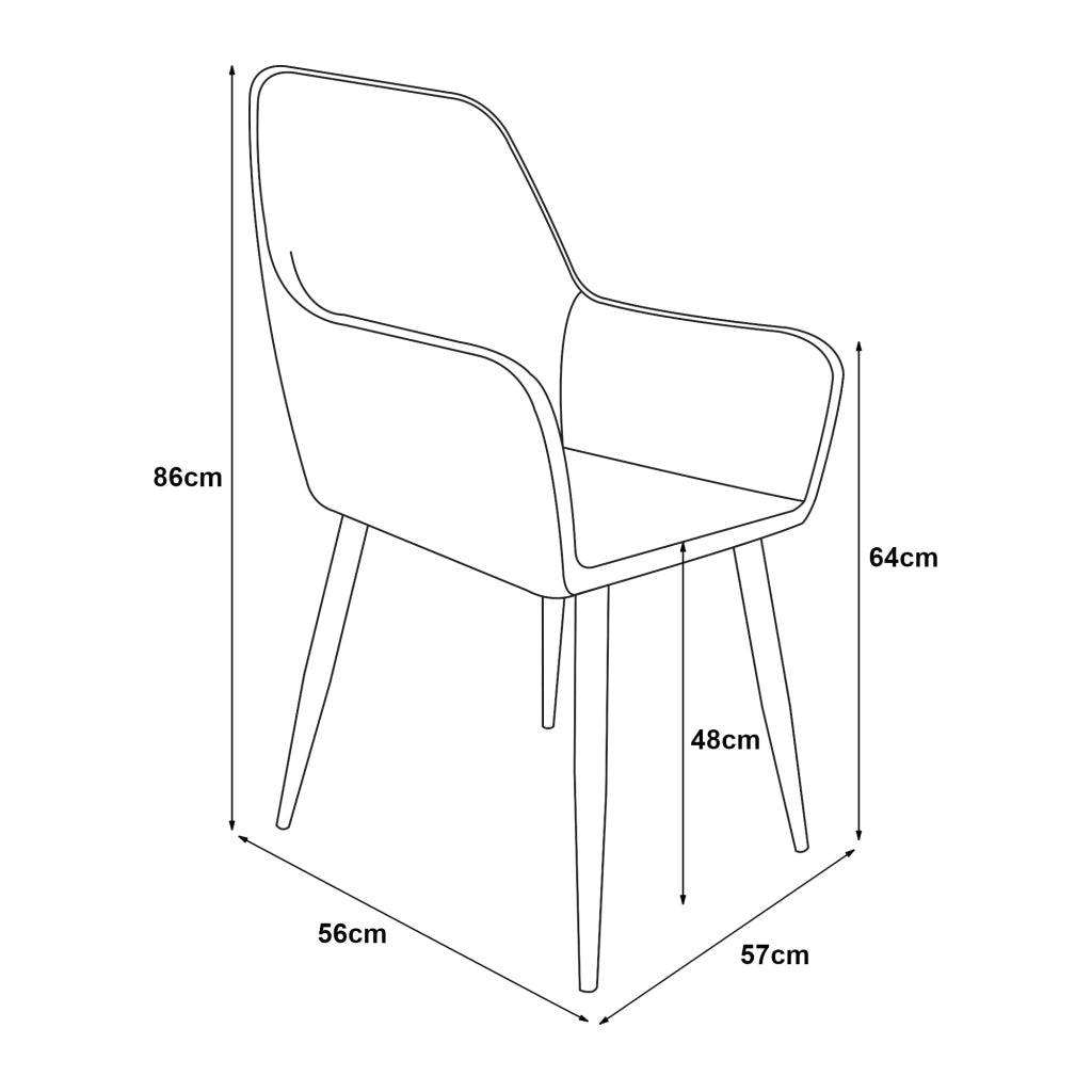 Set di 2 sedie da pranzo 86 x 57 x 56 cm blu turchese 03_0006727