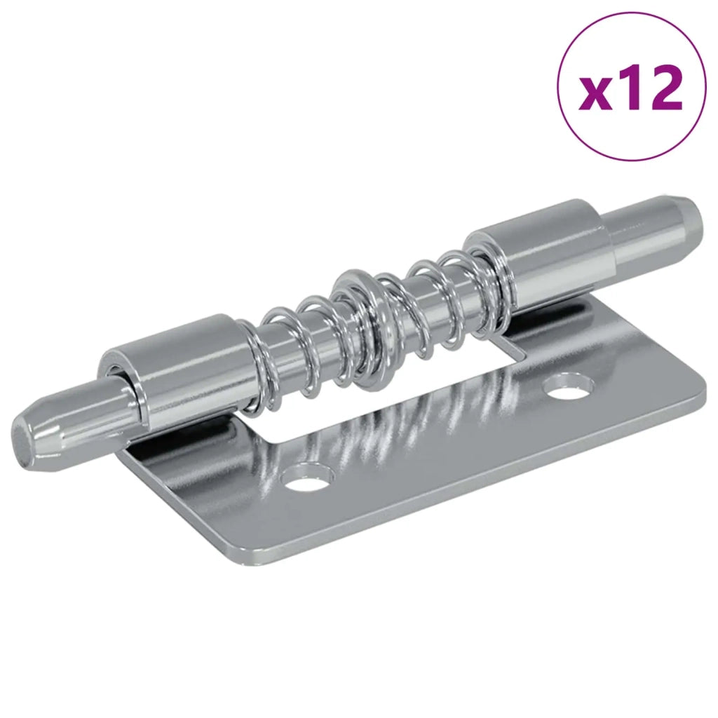 Chiusura 12 pz Argento 46 x 17 x 1,2 mm Acciaio CFW6096912