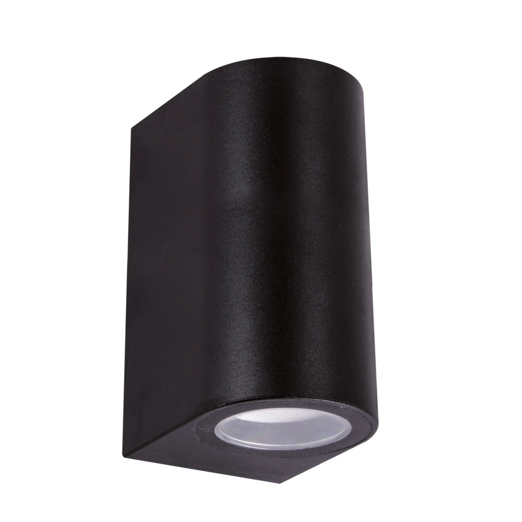 Applique esterno nero su/giù 2xGU10 12W IP54 GAMP Struhm