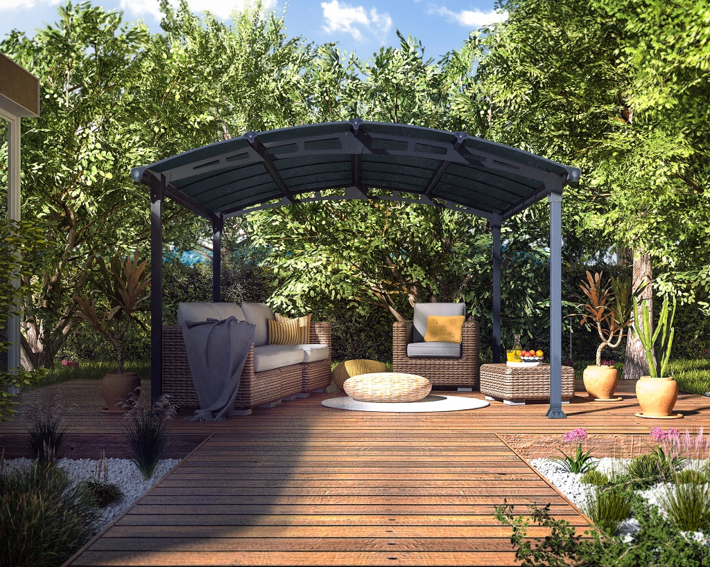 Gazebo in Alluminio Tucson 3.6X4.4 m