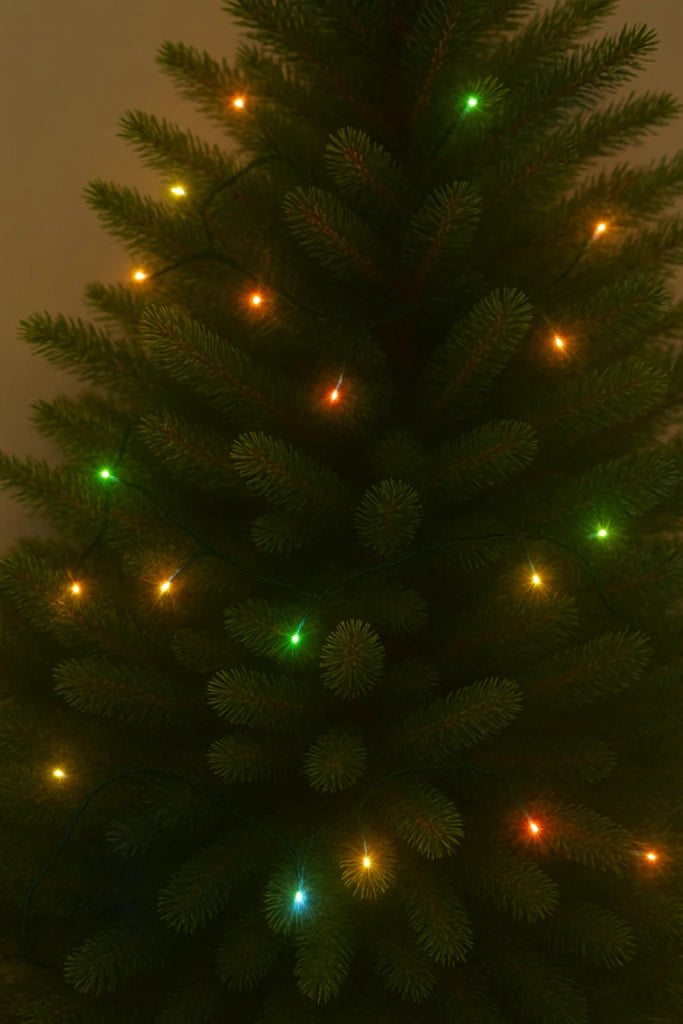 LUCI DI NATALE A LED 300LED MULTICOLOR INTERNO ESTERNO IP44 8 GIOCHI DI LUCI CON MEMORIA