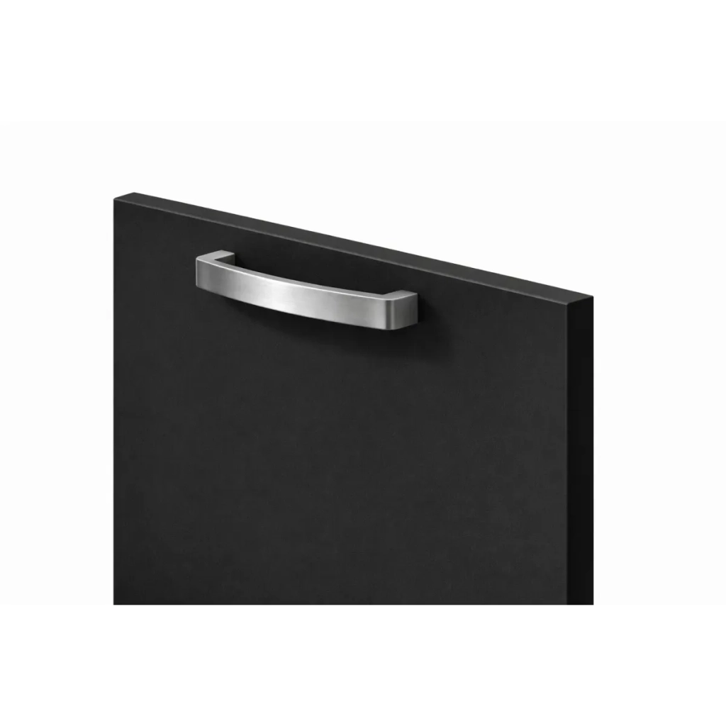 Anta per mobili in Legno nobilitato Compresa di Maniglia 72x30 Nero