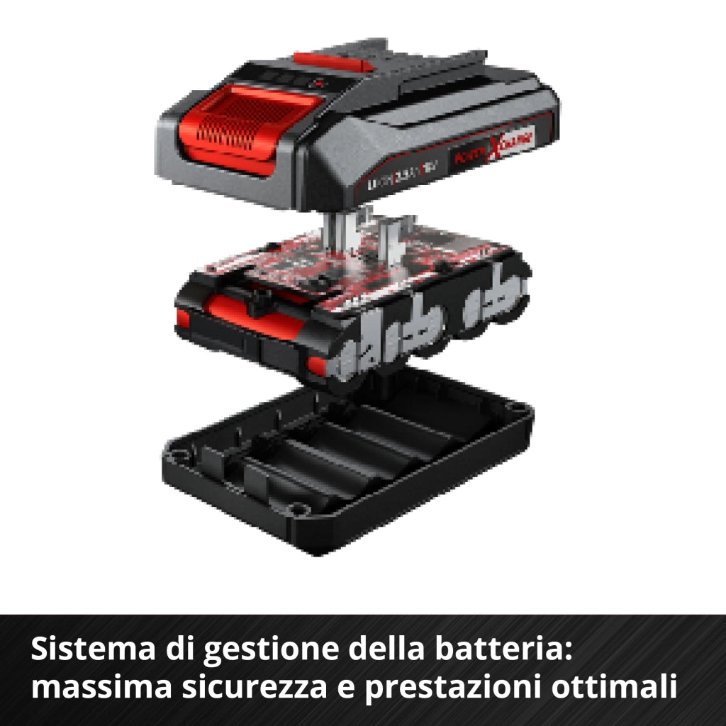 Kit Energia Litio Xchange Einhell Volt 18 Ah 2,5 con Caricabatteria