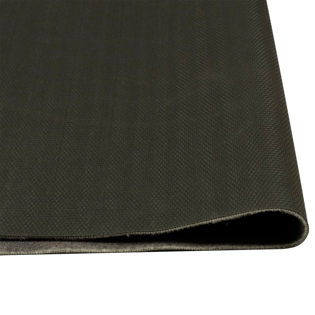 Elegante tappetino da cucina rettangolare 150 x 45 cm lavabile in lavatrice antiscivolo velluto blu 02_0056441