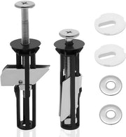 2 set di viti per cappuccio WC, set di viti per cappuccio WC, set di viti per cappuccio WC, set di viti per cappuccio WC, per sospensioni per cappuccio WC superiore, set universale di parti di ricambio per cappuccio WC
