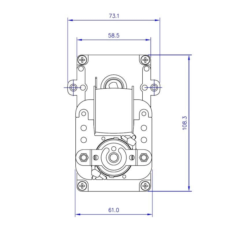 Ricambistufeapellet Motoriduttore Stufa A Pellet T14 5rpm Pac38mm Antioraria Mellor Kb1004 Karmek One