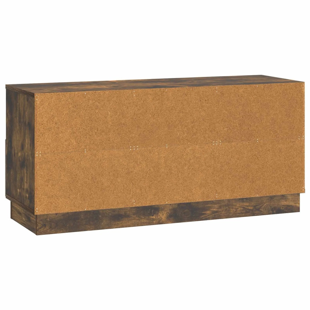 Mobile TV Rovere Fumo 102 x 34,5 x 47 cm Legno ingegnerizzato 895370