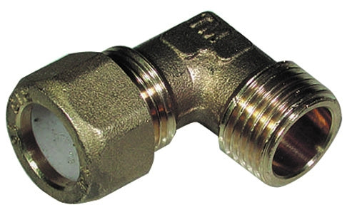 GOMITO MASCHIO PER RAME CON OGIVA TEFLON TIEMME- 1/2 x 16- TIEMM- pezzi 1