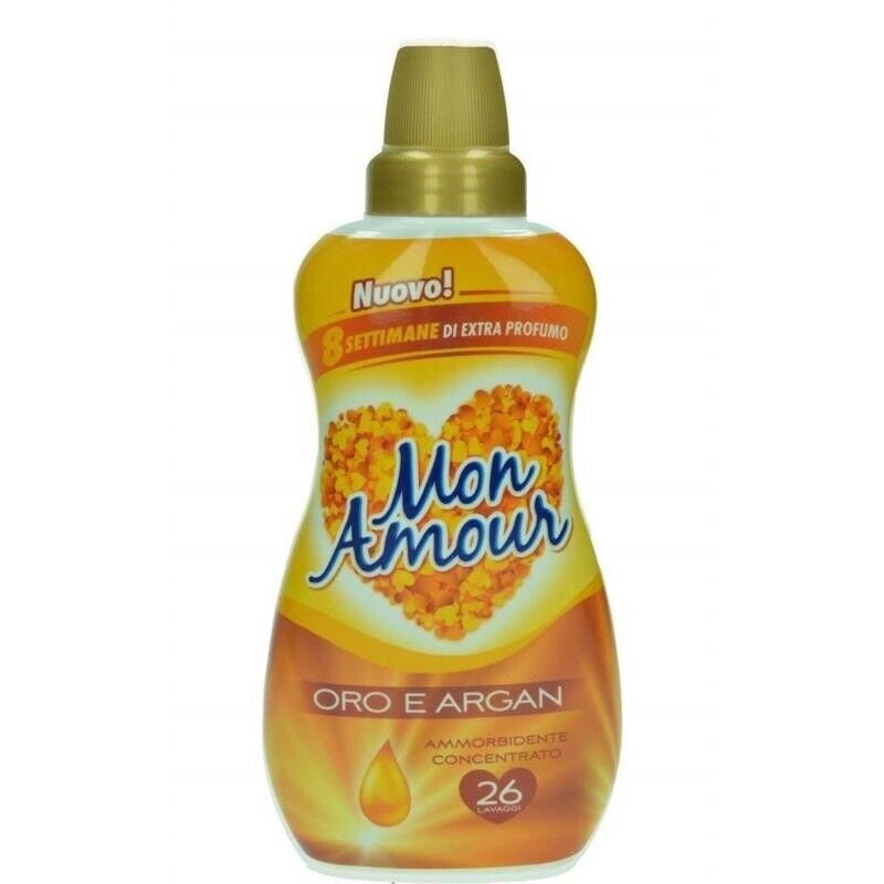 FELCE AZZURRA AMMORBIDENTE MON AMOUR ORO E ARGAN 26 LAVAGGI 650 ML