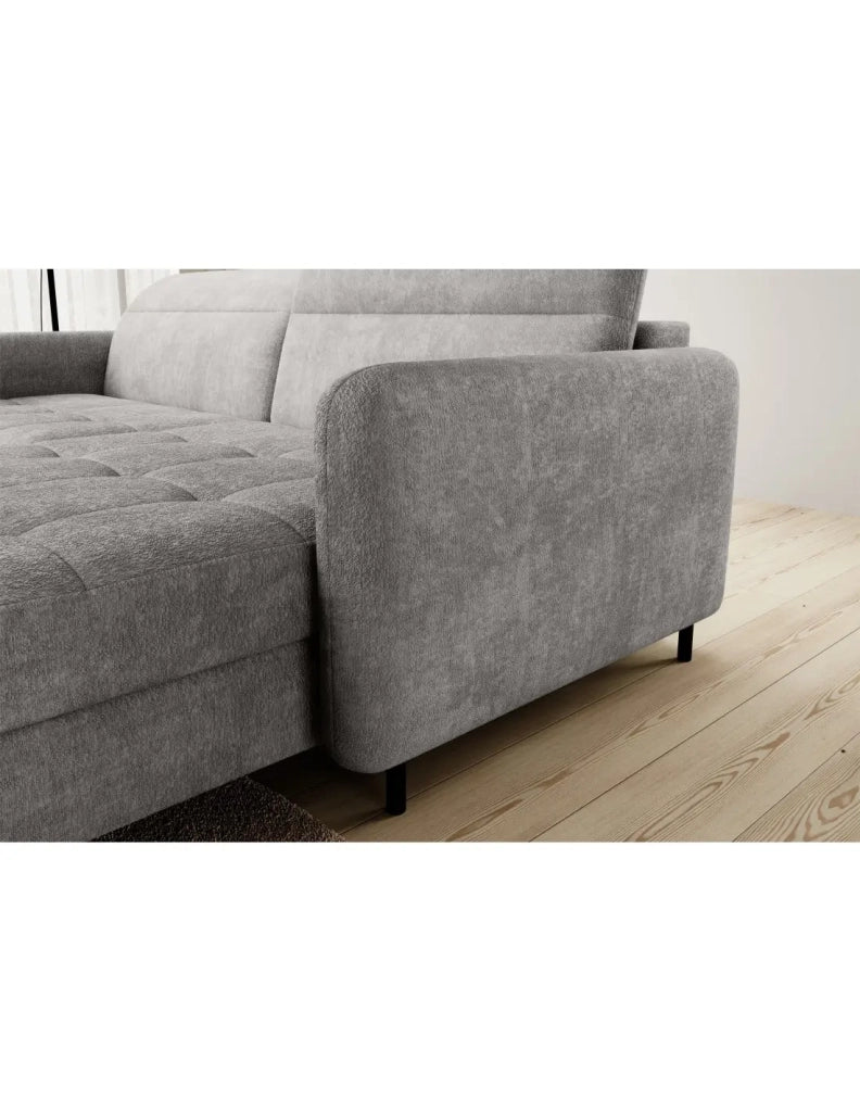 Divano ad angolo collezione GOUMSI colore Grigio scuro