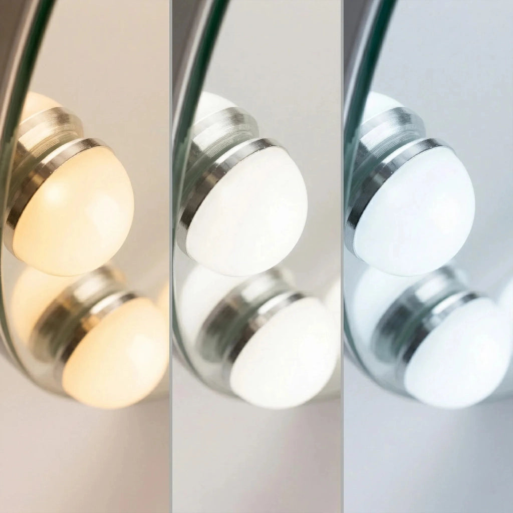 Specchio Led Hollywood White