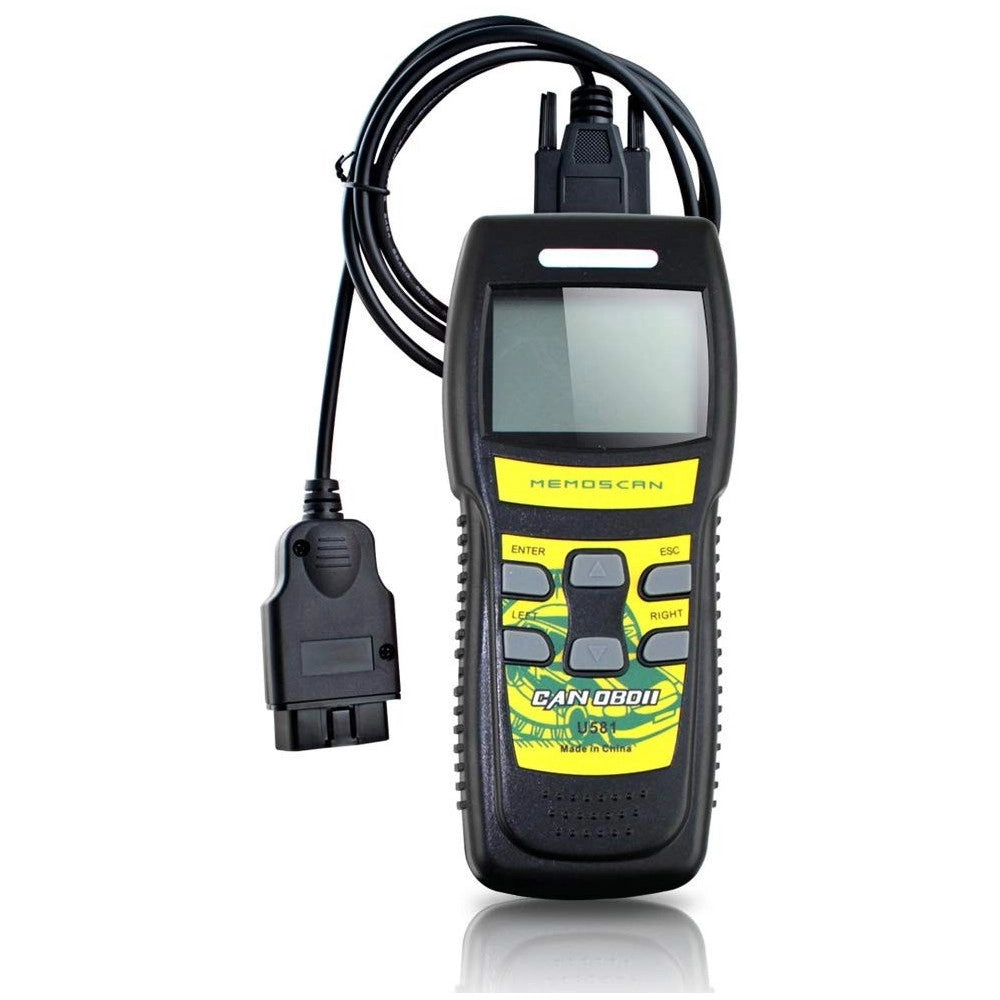 Trade Shop - Tester Obd2 Ii Scanner Lettore Di Codici Diagnostica La Centralina Auto Cod.u581 -