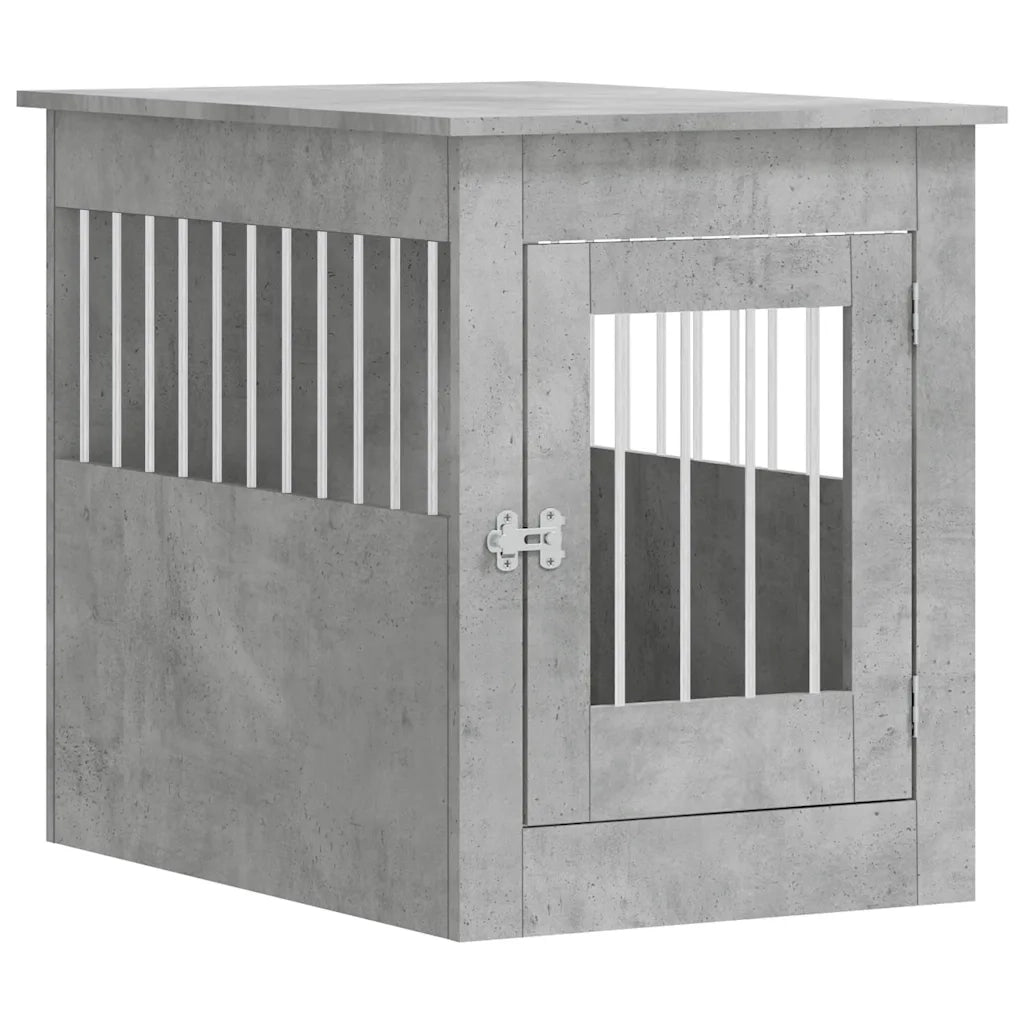 Gabbia Cani Arredamento Grigio Cemento 55x80x68cm Multistrato CFW9019577