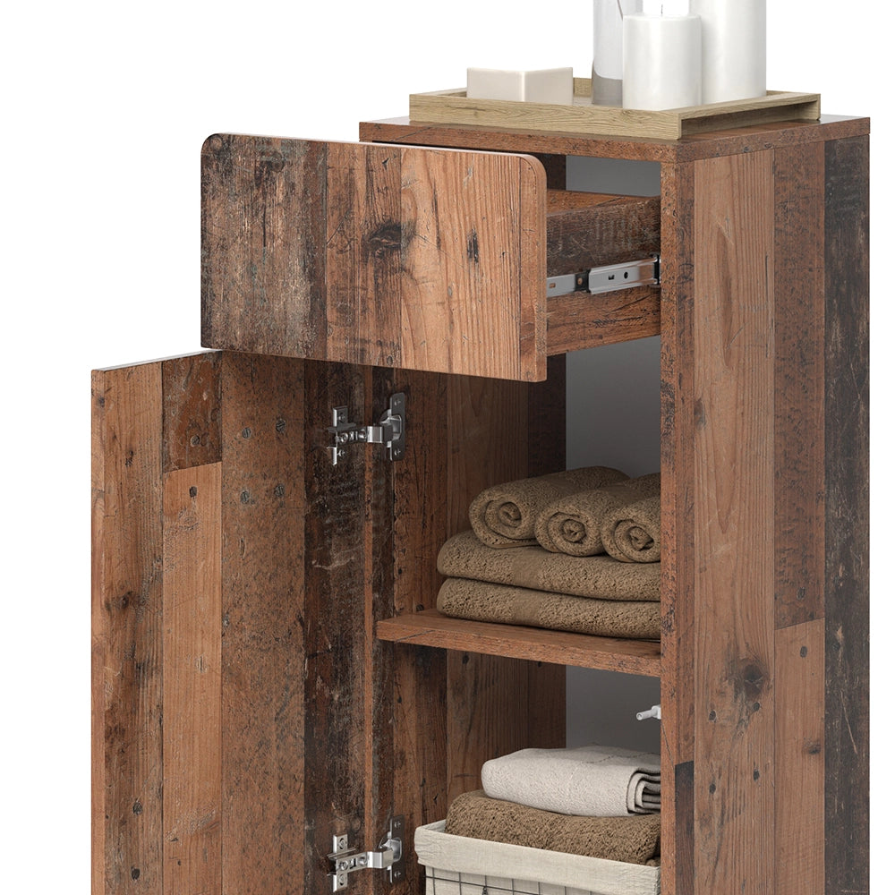 Vicco mobiletto bagno Oldstyle 36.6 x 76.6 cm con cassetto e anta