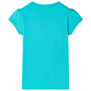 Maglietta da Bambina Menta 116