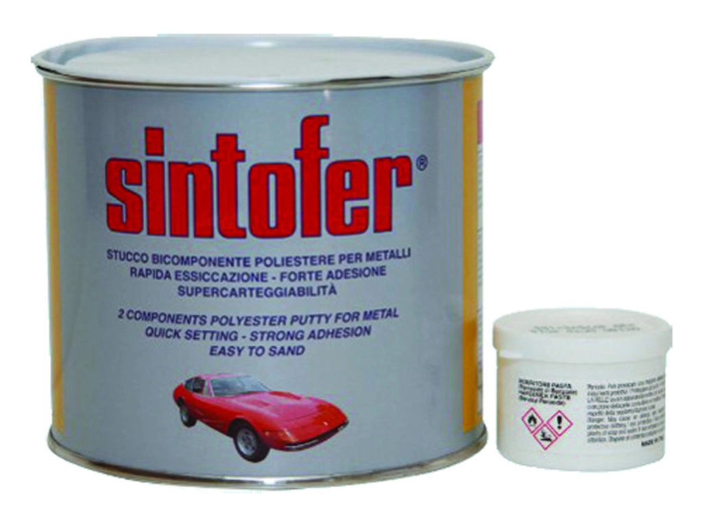 SINTOLIT STUCCO PER METALLO FERRO BICOMPONENTE KG.1,500 ML.750
