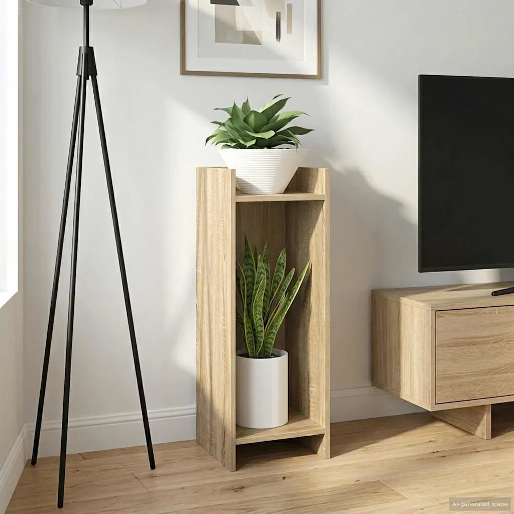 Supporto per piante | Sostegno per piante Rovere Sonoma 30 x 30 x 80 cm