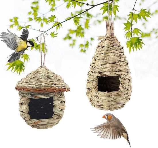 Scatole di Nido per Casa Farfalla da Appendere all'Esterno - Set di 2