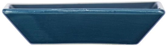Ciotola di sapone elegante - ceramica di alta qualità - blu - 1 pezzo