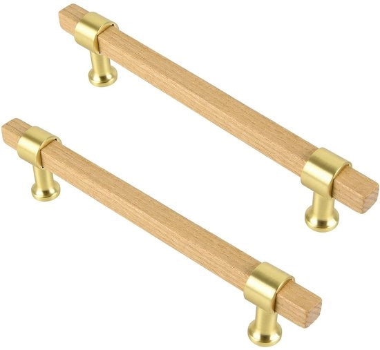 Maniglie per finestra in legno con zanzariera - 128 mm - Stile vintage - Per cucina/bagno - Maniglia comoda con impugnatura - Maniglia per finestra con zanzariera